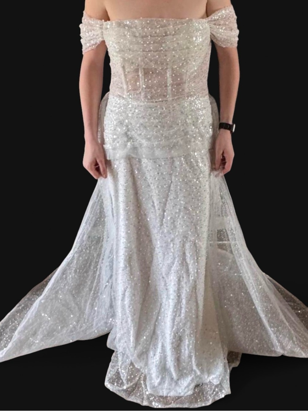 Sequin Wedding Dress